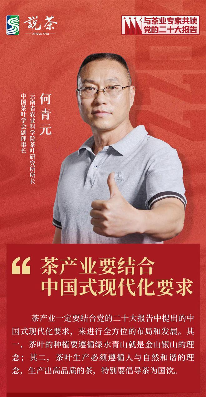 茶业专家告诉你这样学习的二十大报开云 开云体育告(图4) 茶业专家告诉你这样学习的二十大报开云 开云体育告(图4)